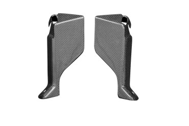 Carbon Cockpit Inner Panels for BMW S1000RR 2010-2014 Carbon+Fibreglass | Plain Weave | Glossy