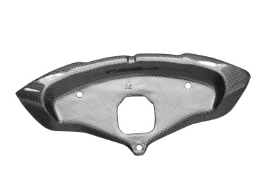 Finiture interne del pozzetto Carbonio per Ducati 1098 / 1198 / 848 