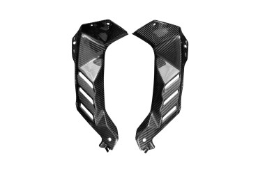 Carbon Cockpit Innenverkleidung für Kawasaki ZX-10R 2021- Carbon+Fiberglas | Köper | Glossy