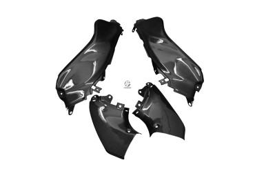 Carénage intérieur du Cockpit Carbone pour Suzuki GSX-R 1300 Hayabusa 2008-2015 Carbone+Fibre de Verre | Toile Contraignant | Brillant