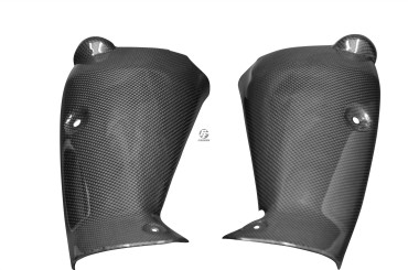 Panel interior de Tablero Carbono por Yamaha YZF-R1 2009-2014 100% Carbono | Patron Sencillo | Brillante