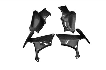 Carbon Cockpit Fairing (4 Pieces) for Suzuki GSX-R 1300 Hayabusa 1999-2007 Carbon+Fibreglass | Twill Weave | Glossy