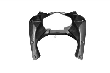 Carénage du Cockpit Carbone pour Yamaha TDM 900 Carbone+Fibre de Verre | Toile Contraignant | Brillant