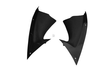 Carénage du Cockpit Carbone pour Yamaha YZF-R6 2008-2016 Carbone+Fibre de Verre | Toile Sergé | Brillant