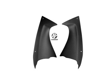 Covertor de Tablero Carbono por Yamaha YZF-R6 2008-2016 Carbono+Fibra de Vidrio | Patron Enlazado | Opaco