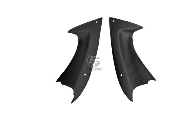 Carénage du Cockpit Carbone pour Yamaha YZF-R6 2008-2016 Carbone+Fibre de Verre | Toile Contraignant | Mat