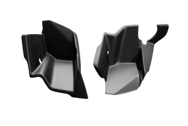 Encarenado Lateral Carbono por KTM Superduke 990 / 990R 07 - 11 Carbono+Fibra de Vidrio | Patron Sencillo | Opaco