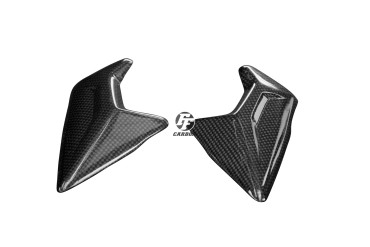 Carbon Headstock Infill Covers for Triumph Street Triple 765 2017- 