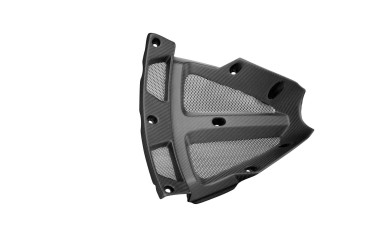 Marco triangular (Covertor de radiadores de aceite) Carbono por KTM RC8 / R 2008-2015 