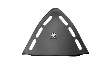 Carbon Dreiecksrahmen Ölkühlerabdeckung für Kawasaki ZX 12 R 2002-2005 Carbon+Fiberglas | Köper | Matt