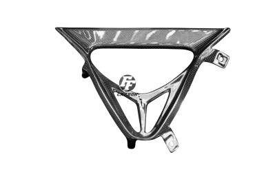 Telaio triangolare Coperchio del radiatore dell´olio Carbonio per Yamaha YZF-R6 1999-2002 Carbonio+Fibra di Vetro | Tela | Brillante