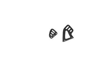 Carbon Heel Guards for Aprilia RSV4 / Tuono V4R 