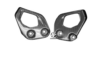 Carbon Fersenschützer für BMW R1200GS 2013-2018 / R1250GS 2017- Carbon+Fiberglas | Köper | Glossy