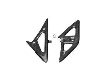 Platines repose-pieds Carbone pour Buell 1125 R/CR 