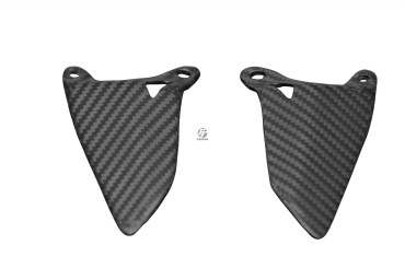 Carbon Fersenschützer für Ducati 1098 / 1198 / 848 100% Carbon | Köper | Matt