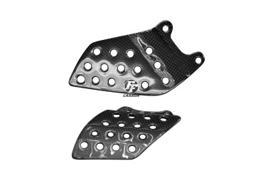 Carbon Heel Guards for Honda CBR 1000RR 2004-2007 100% Carbon | Plain Weave | Glossy