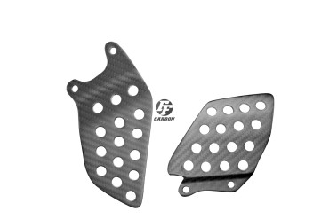 Carbon Fersenschützer für Honda CBR 1000RR 2004-2007 Carbon+Fiberglas | Köper | Matt