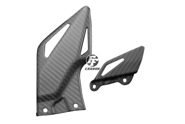 Carbon Heel Guards for Honda CBR 1000RR 2008-2018 Carbon+Fibreglass | Twill Weave | Matt