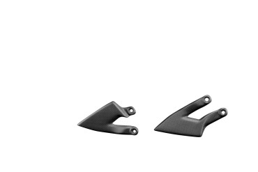 Carbon Fersenschützer für KTM 990 Supder Duke / R 2004-2013 Carbon+Fiberglas | Leinwand | Matt