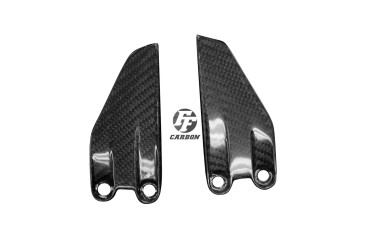 Carbon Heel Guards for KTM Duke 125/390 2017- 100% Carbon | Twill Weave | Glossy