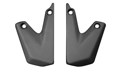 Paratacco Carbonio per KTM Enduro/R / SMC 08-18 100% Carbonio | Tela | Opaco