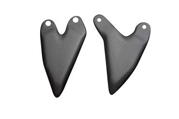 Paratacco Carbonio per Kawasaki Ninja 400 2019- 100% Carbonio | Tela | Opaco