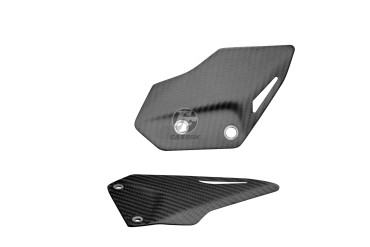 Paratacco Carbonio per Kawasaki Ninja H2 SX/SE 2018- Carbonio+Fibra di Vetro | Spigato | Opaco