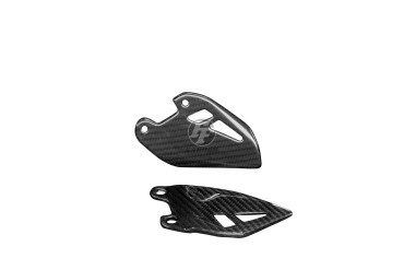 Carbon Fersenschützer für Kawasaki Z H2 2020+ 100% Carbon | Köper | Glossy
