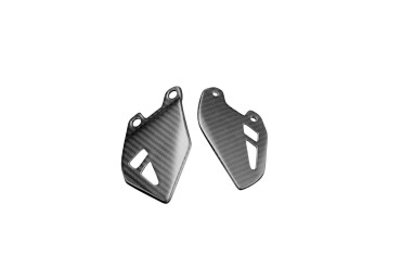 Carbon Heel Guards for Kawasaki Z H2 2020+ 100% Carbon | Twill Weave | Matt