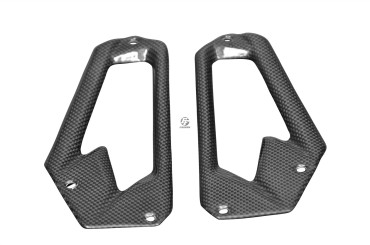 Platines repose-pieds Carbone pour Kawasaki Z800 