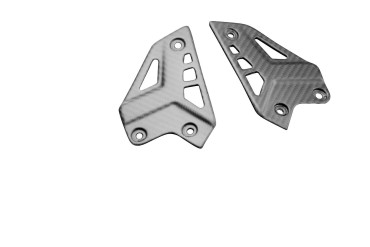 Platines repose-pieds Carbone pour Kawasaki Z900 
