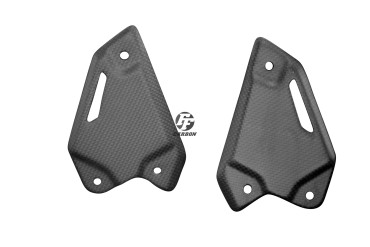 Paratacco Carbonio per Kawasaki Z900 2017- Carbonio+Fibra di Vetro | Tela | Opaco