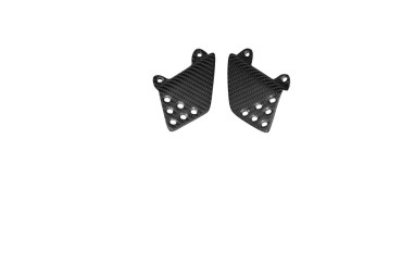 Platines repose-pieds Carbone pour Kawasaki ZRX 1100 1999-2001 / ZRX 1200 2001-2007 