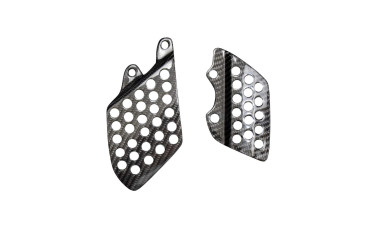 protección de talón Carbono por Kawasaki ZX-12R 2000-2005 100% Carbono | Patron Enlazado | Brillante