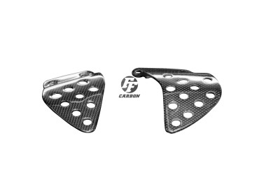protección de talón Carbono por Kawasaki ZX-6R 2003-2004 100% Carbono | Patron Sencillo | Brillante
