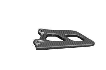 Platines repose-pieds Carbone pour MV Agusta Dragster 800 2014-2018 / Rosso 2019- / RR 2015- / RC 2017- Carbone+Fibre de Verre | Toile Contraignant | Brillant