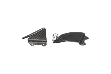 protección de talón Carbono por MV Agusta F4 1000 2010- / Brutale 920 / 990 / 1090 100% Carbono | Patron Enlazado | Brillante