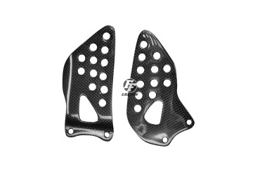 protección de talón Carbono por Suzuki GSX-R 600 04-05 / GSX-R 750 00-03 / GSX-R 1000 03-04 Carbono+Fibra de Vidrio | Patron Sencillo | Brillante