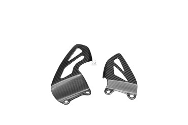 Paratacco Carbonio per Triumph Daytona 675 2006-2012 Carbonio+Fibra di Vetro | Spigato | Brillante
