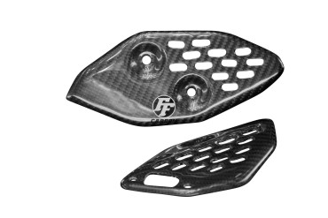 Paratacco Carbonio per Yamaha MT-03 100% Carbonio | Spigato | Brillante