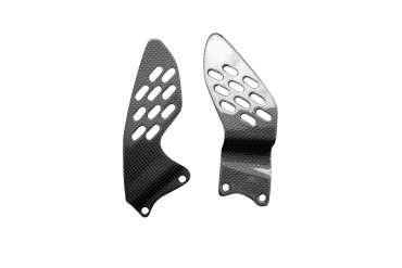 protección de talón Carbono por Yamaha YZF-R1 2004-2006 Carbono+Fibra de Vidrio | Patron Sencillo | Brillante