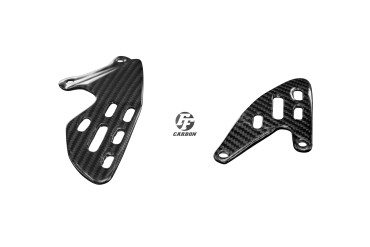 Paratacco Carbonio per Yamaha YZF-R1 2007-2008 100% Carbonio | Spigato | Brillante