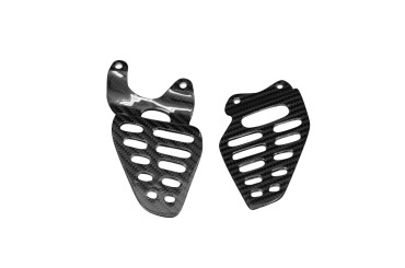 Platines repose-pieds Carbone pour Yamaha YZF-R6 2006-2016 