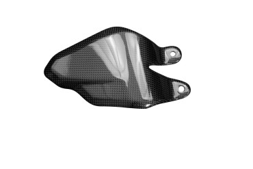 Carbon Heel Guard Right for Ducati Diavel V4 2023- 100% Carbon | Plain Weave | Glossy