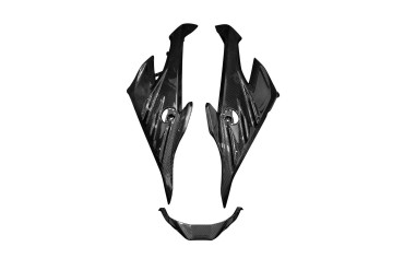 Carenado Frontal (diseño 2023) Carbono por BMW S 1000 RR 2019- Carbono+Fibra de vidrio | Patron Enlazado | Brillante