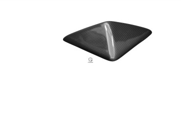 Carénage avant (Cache) Carbone pour Ducati Hypermotard 796 / 1100 Carbone+Fibre de Verre | Toile Contraignant | Brillant