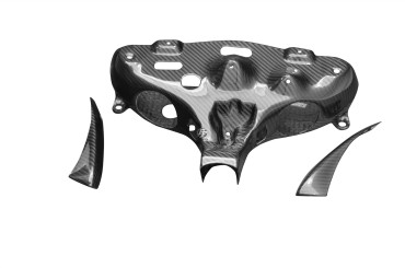 Carenatura anteriore Staffa di supporto Carbonio per Ducati 748 / 916 / 996 100% Carbonio | Spigato | Brillante