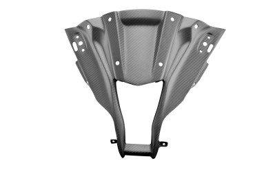 Carenado Frontal (parte central) Carbono por Kawasaki ZX-10R 2011-2015 100% Carbono | Patron Enlazado | Opaco