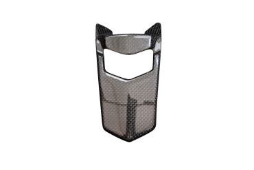 Carbon Front Fairing (Central Part) for Yamaha MT-10 2016- Carbon+Fibreglass | Plain Weave | Glossy