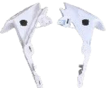 Carbon Frontverkleidung Seitenteile für Honda CBR 250 R 2023- 